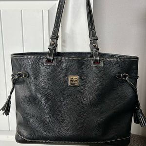 Dooney and Bourke black large tote.